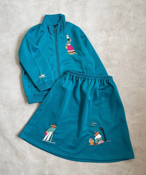 BIG FIELD(ビッグフィールド)の「メキシカン刺繍スカート(kids/S~LL)(スカート・キッズ・レッド/ブルー・LL/S/M/L)」の4枚目の写真