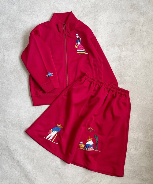 BIG FIELD(ビッグフィールド)の「メキシカン刺繍スカート(kids/S~LL)(スカート・キッズ・レッド/ブルー・LL/S/M/L)」の3枚目の写真
