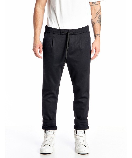 REPLAY(リプレイ)の「Sartoriale フリースパンツ(その他パンツ・メンズ・ネイビー/グレー/ブラック・32inch/28inch/30inch/34inch/29inch/31inch)」の3枚目の写真