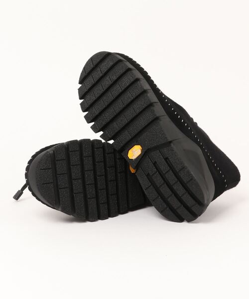 gomme（ゴム）の「ドローコードブーティー（ブーツ・レディース・ブラック/ベージュ・LARGE/MEDIUM/SMALL）」の4枚目の写真