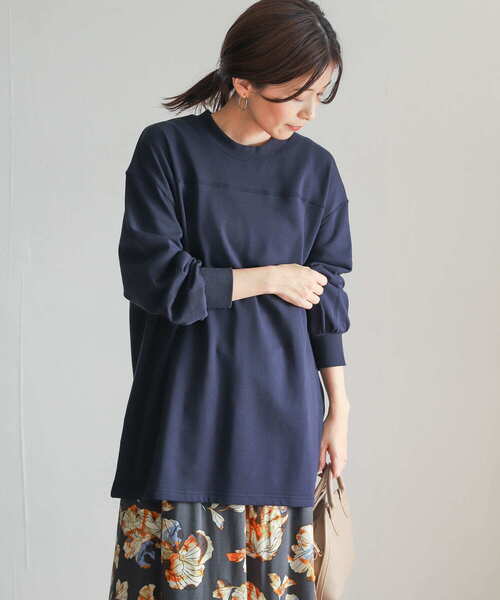 ミニ裏毛ギャザースリーブプルオーバー　アーバンリサーチドアーズ ミニ裏毛ギャザースリーブプルオーバー／アーバンリサーチ