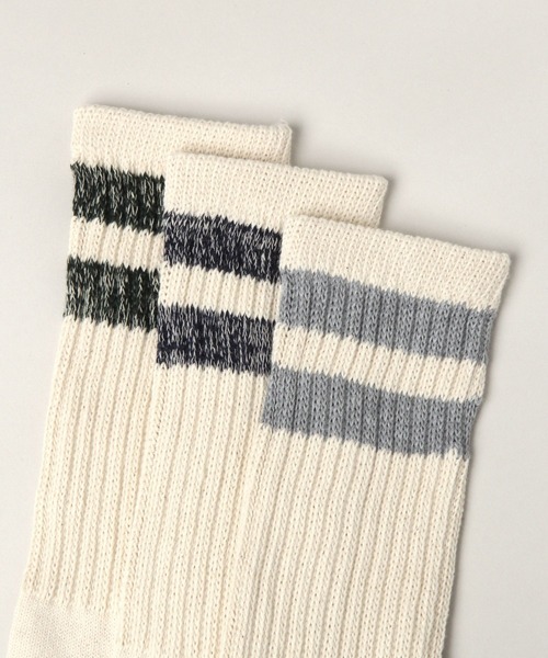 RAGEBLUE(レイジブルー)の「3Pセット/ラインロングソックス(ソックス/靴下・メンズ・ホワイト/その他5・FREE)」の9枚目の写真