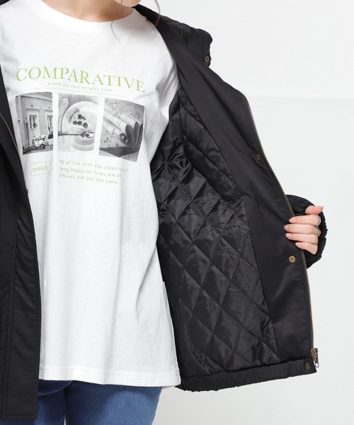 Honeys(ハニーズ)の「マウンテンパーカー(ナイロンジャケット・レディース・ピンク系その他/ネイビー/カーキ/ブラック・S/L/M/LL)」の8枚目の写真