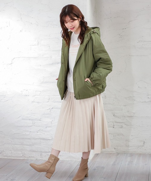 Honeys(ハニーズ)の「マウンテンパーカー(ナイロンジャケット・レディース・ピンク系その他/ネイビー/カーキ/ブラック・S/L/M/LL)」の11枚目の写真