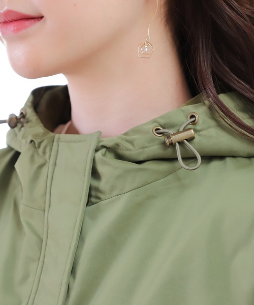 Honeys(ハニーズ)の「マウンテンパーカー(ナイロンジャケット・レディース・ピンク系その他/ネイビー/カーキ/ブラック・S/L/M/LL)」の17枚目の写真