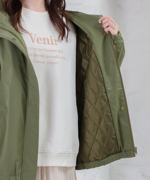 Honeys(ハニーズ)の「マウンテンパーカー(ナイロンジャケット・レディース・ピンク系その他/ネイビー/カーキ/ブラック・S/L/M/LL)」の21枚目の写真