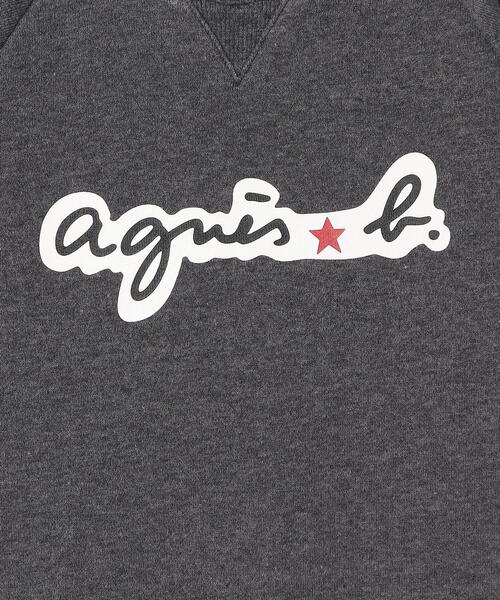 agnes b.（アニエスベー）の「SCQ7 E ROBE キッズ ワンピース（ワンピース・キッズ・グレー・4YEAR/12YEAR/8YEAR/10YEAR/6YEAR）」の4枚目の写真