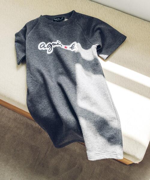 agnes b.（アニエスベー）の「SCQ7 E ROBE キッズ ワンピース（ワンピース・キッズ・グレー・4YEAR/12YEAR/8YEAR/10YEAR/6YEAR）」の5枚目の写真