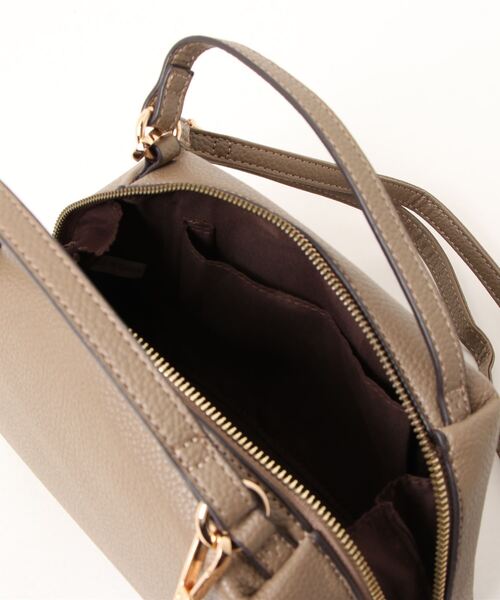 KOBE LETTUCE（コウベレタス）の「2ハンドルスクエアミニバッグ（ハンドバッグ・レディース・アイボリー/ブラック/グレイッシュベージュ/グレー/ベージュ/ブルー系/ピンク/イエロー・FREE）」の11枚目の写真