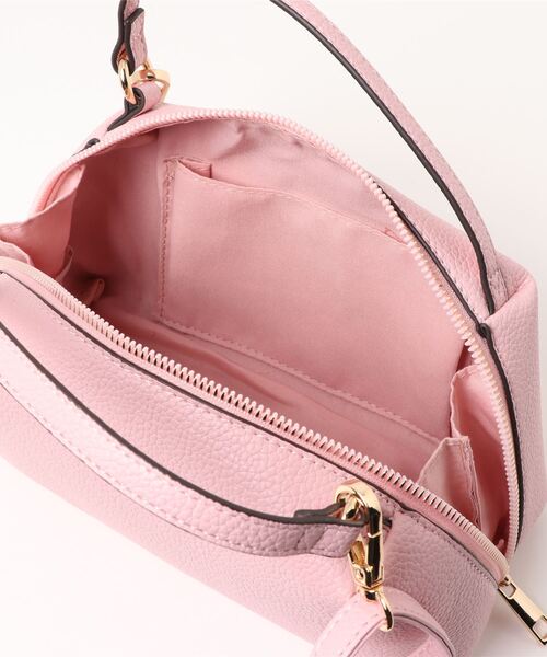 KOBE LETTUCE（コウベレタス）の「2ハンドルスクエアミニバッグ（ハンドバッグ・レディース・アイボリー/ブラック/グレイッシュベージュ/グレー/ベージュ/ブルー系/ピンク/イエロー・FREE）」の21枚目の写真