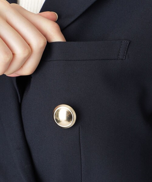 LOVELESS（ラブレス）の「ダブルブレストジャケット（テーラードジャケット・レディース・ダークネイビー/ベージュ系その他2・36/38/34）」の7枚目の写真