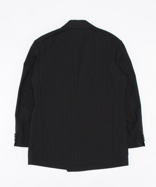 Scye(サイ)の「Polyester Striped 4B Double Breasted Jacket(テーラードジャケット・メンズ・ブラック・36)」の3枚目の写真