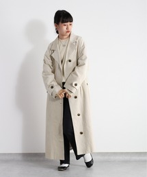cepo | コーデュロイ テーラーオーバーコート(ダウンジャケット/コート)