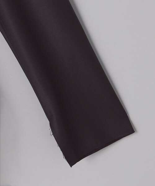 Firsthand(ファーストハンド)の「Gabriela Coll Garments/ガブリエラコールガーメンツ LORO PIANA WOOL LONG SLEEVE DRESS / メリノウールロングワンピース(ワンピース・レディース・ベージュ/ワインレッド/ブラック・1)」の6枚目の写真