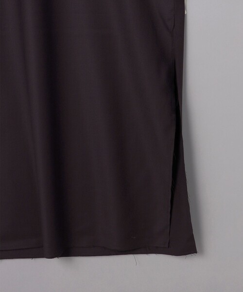 Firsthand(ファーストハンド)の「Gabriela Coll Garments/ガブリエラコールガーメンツ LORO PIANA WOOL LONG SLEEVE DRESS / メリノウールロングワンピース(ワンピース・レディース・ベージュ/ワインレッド/ブラック・1)」の7枚目の写真