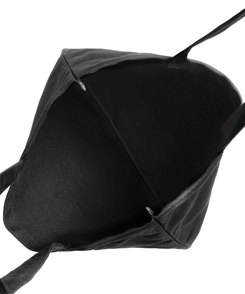 X-girl(エックスガール)の「MILLS LOGO CANVAS TOTE BAG(トートバッグ・レディース・ブラック/ピンク/ベージュ・ONE SIZE)」の16枚目の写真