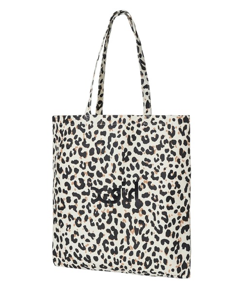 X-girl(エックスガール)の「MILLS LOGO CANVAS TOTE BAG(トートバッグ・レディース・ブラック/ピンク/ベージュ・ONE SIZE)」の22枚目の写真