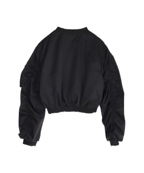 AMAIL（アマイル）の「Criopd military blouson（ブルゾン・レディース・ブラック/カーキ・FREE）」の10枚目の写真