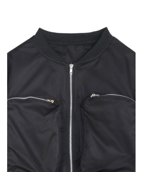 AMAIL（アマイル）の「Criopd military blouson（ブルゾン・レディース・ブラック/カーキ・FREE）」の11枚目の写真