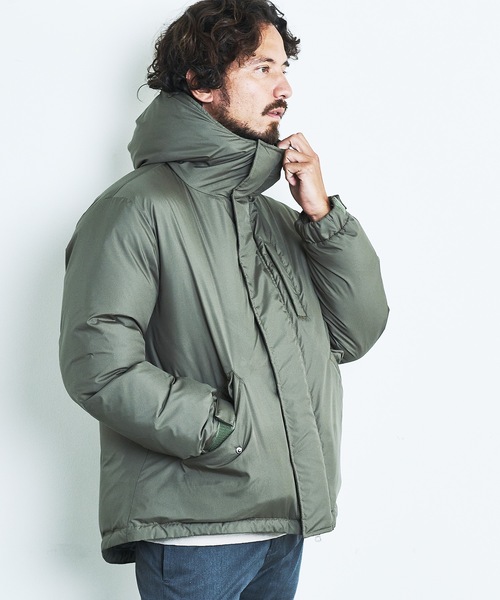 Magine(マージン)の「PE MICRO TAFFETA SHORT DOWN MODS JKT/ ポリエステル タフタ ショートダウン モッズ コート 22AW(ダウンジャケット/コート・メンズ・ブラック/オリーブ/ネイビー・44/46/48)」の12枚目の写真
