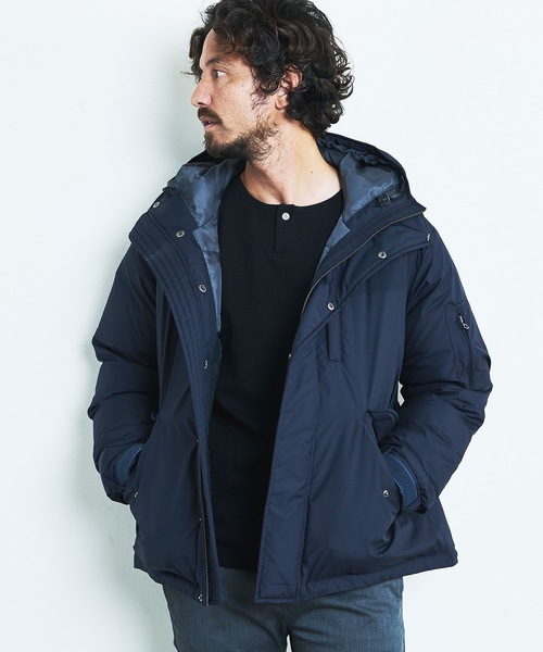 Magine(マージン)の「PE MICRO TAFFETA SHORT DOWN MODS JKT/ ポリエステル タフタ ショートダウン モッズ コート 22AW(ダウンジャケット/コート・メンズ・ブラック/オリーブ/ネイビー・44/46/48)」の18枚目の写真