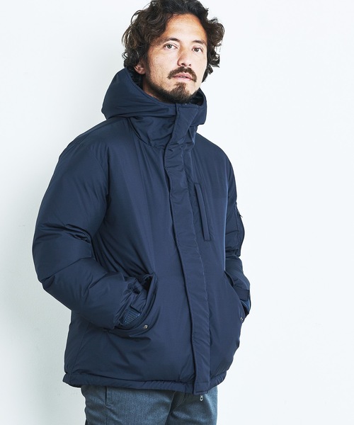 Magine(マージン)の「PE MICRO TAFFETA SHORT DOWN MODS JKT/ ポリエステル タフタ ショートダウン モッズ コート 22AW(ダウンジャケット/コート・メンズ・ブラック/オリーブ/ネイビー・44/46/48)」の6枚目の写真