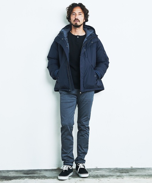 Magine(マージン)の「PE MICRO TAFFETA SHORT DOWN MODS JKT/ ポリエステル タフタ ショートダウン モッズ コート 22AW(ダウンジャケット/コート・メンズ・ブラック/オリーブ/ネイビー・44/46/48)」の15枚目の写真