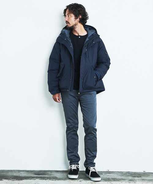 Magine(マージン)の「PE MICRO TAFFETA SHORT DOWN MODS JKT/ ポリエステル タフタ ショートダウン モッズ コート 22AW(ダウンジャケット/コート・メンズ・ブラック/オリーブ/ネイビー・44/46/48)」の21枚目の写真