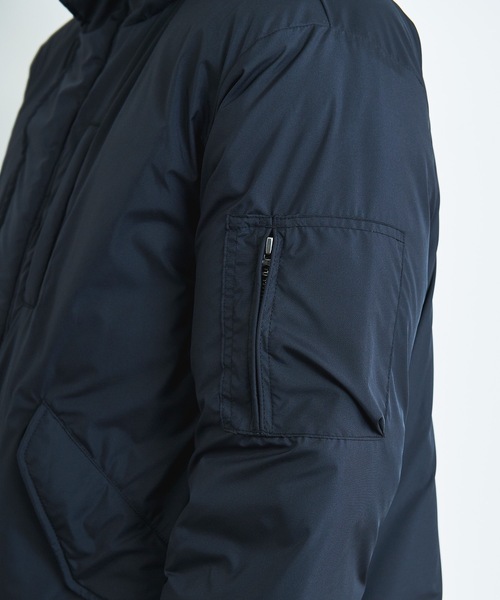 Magine(マージン)の「PE MICRO TAFFETA SHORT DOWN MODS JKT/ ポリエステル タフタ ショートダウン モッズ コート 22AW(ダウンジャケット/コート・メンズ・ブラック/オリーブ/ネイビー・44/46/48)」の10枚目の写真