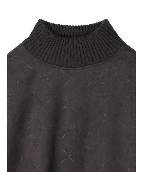 ELENCARE DUE（エレンカーレデュエ）の「・ELENCARE DUEスエードポンチプルオーバー（Tシャツ/カットソー・レディース・アイボリー/チャコールグレー/ブラウン/グリーン・FREE）」の20枚目の写真