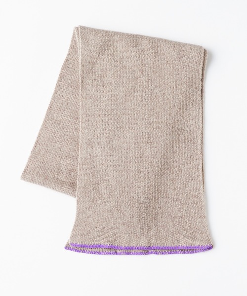 WHIMSIC（ウィムジック）の「【UNISEX】アーミースカーフ（マフラー・メンズ・パープル/グレー/ベージュ/オリーブ/チャコールグレー・FREE）」の13枚目の写真