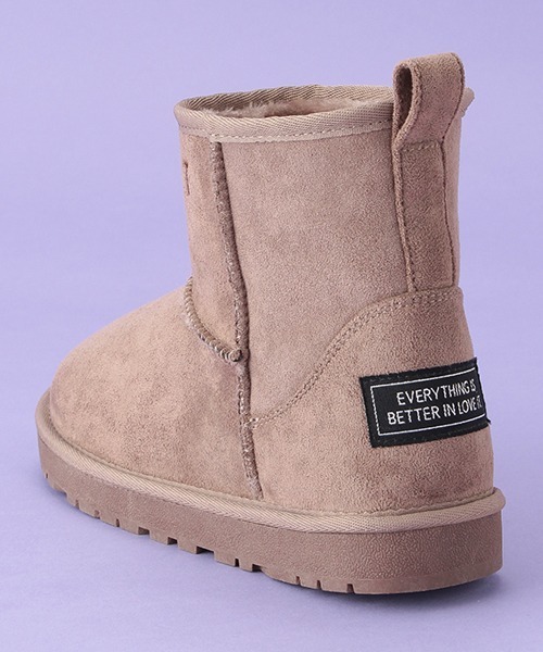 by LOVEiT（バイラビット）の「フェイクムートンブーツ（ブーツ・キッズ・グレー/ブラック/モカ・22cm/21cm/24cm/23cm）」の13枚目の写真