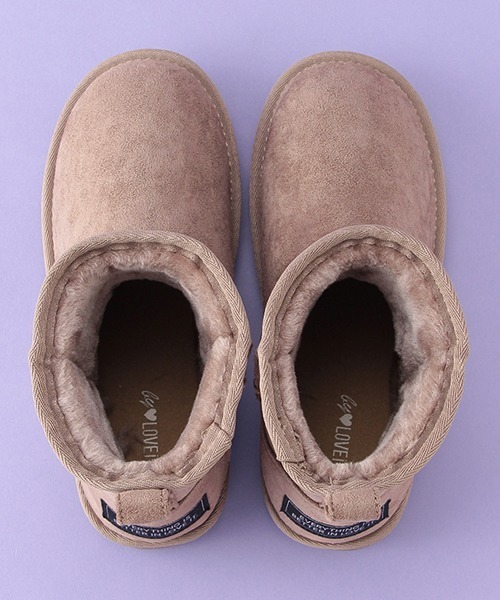 by LOVEiT（バイラビット）の「フェイクムートンブーツ（ブーツ・キッズ・グレー/ブラック/モカ・22cm/21cm/24cm/23cm）」の14枚目の写真