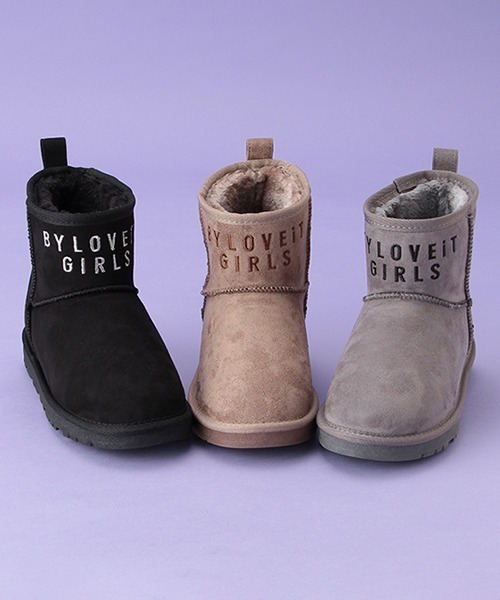 by LOVEiT（バイラビット）の「フェイクムートンブーツ（ブーツ・キッズ・グレー/ブラック/モカ・22cm/21cm/24cm/23cm）」の16枚目の写真