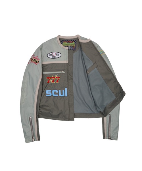 SCULPTOR（スカルプター）の「Color Block Motor Jacket/カラー