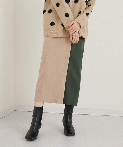 PANIER（パニエ）の「PANIER 撥水加工ショートブーツ（ブーツ・レディース・ブラック/アイボリー・MEDIUM/LARGE）」の20枚目の写真