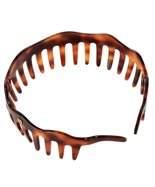 アレクサンドル ドゥ パリ カチューシャ ヘアバンド ブラウン