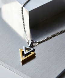 tk.TAKEO KIKUCHI | ダブルモチーフネックレス(ネックレス)