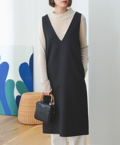 B:MING by BEAMS / Vネック ジャンパースカート