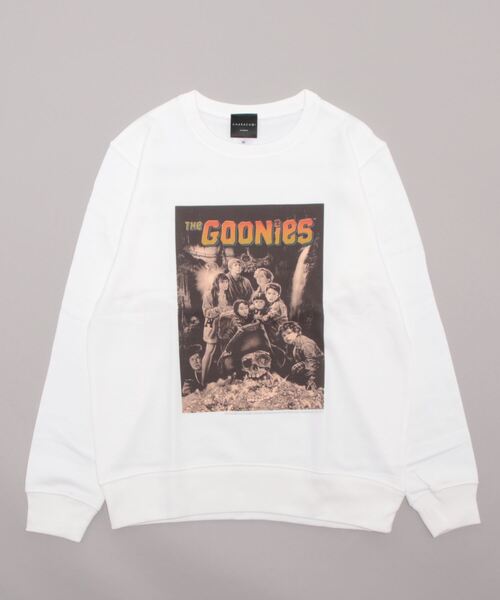 トレーナー スウェット グーニーズ/Goonies/ポスター/スウェット/映画/コレクション レディース グーニーズ/Goonies/ポスター/スウェット/映画/コレクション