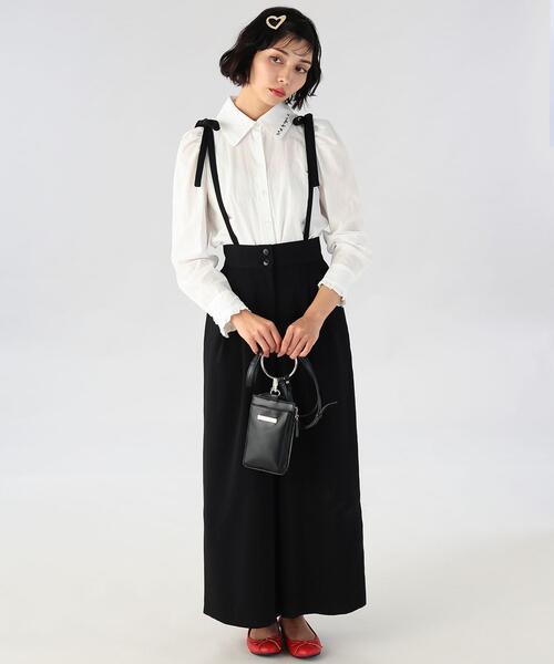 To b. by agnes b.(トゥービーバイアニエスベー)の「WU05 PANTALON ニューモダンバギーパンツ(その他パンツ・レディース・ブラック・40/38/36)」の6枚目の写真
