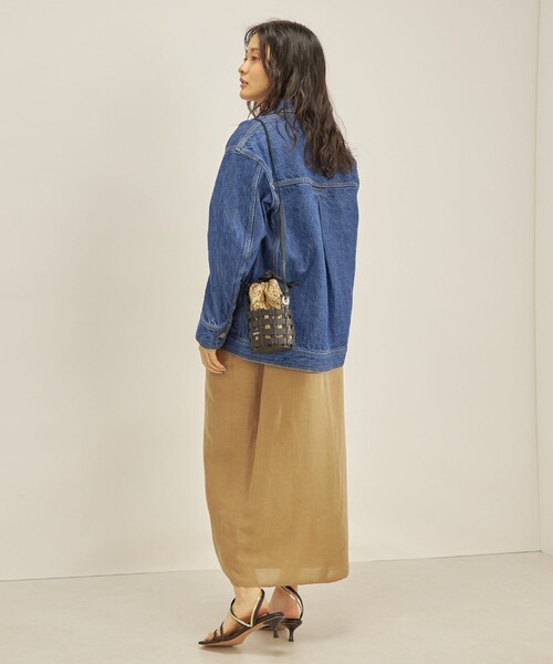 SHIPS（シップス）の「〈手洗い可能〉オーバーサイズ Gジャン navy