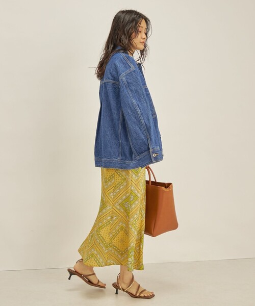 SHIPS（シップス）の「〈手洗い可能〉オーバーサイズ Gジャン navy◆（デニムジャケット・レディース・ネイビー・36/38）」の17枚目の写真