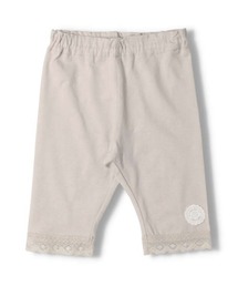 kids zoo（キッズズー）の「裾レース6分丈無地レギンス（その他パンツ・キッズ）」