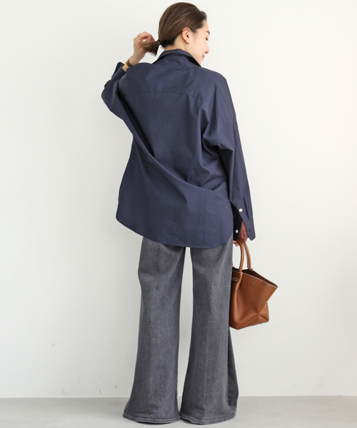 MOTHER DENIM(マザーデニム)の「【MOTHER/マザー】 THE TOMCAT ROLLER デニム GRY(デニムパンツ・レディース・チャコールグレー・27/26/25)」の12枚目の写真