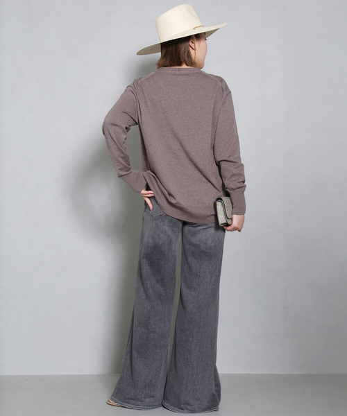 MOTHER DENIM(マザーデニム)の「【MOTHER/マザー】 THE TOMCAT ROLLER デニム GRY(デニムパンツ・レディース・チャコールグレー・27/26/25)」の16枚目の写真