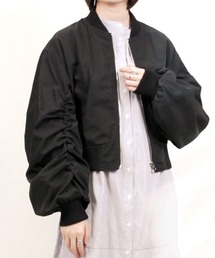 EツイルショートMA1ブルゾン