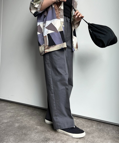 CPCM(シーピーシーエム)の「ウエストピンタックパンツ(チノパンツ・レディース・ベージュ/ブラック・FREE)」の14枚目の写真