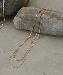 Kastane | 【fiw.】スネーク２連ネックレス(ネックレス)