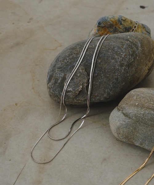 Kastane（カスタネ）の「【fiw.】スネーク２連ネックレス（ネックレス・レディース・ゴールド/シルバー・FREE）」の20枚目の写真